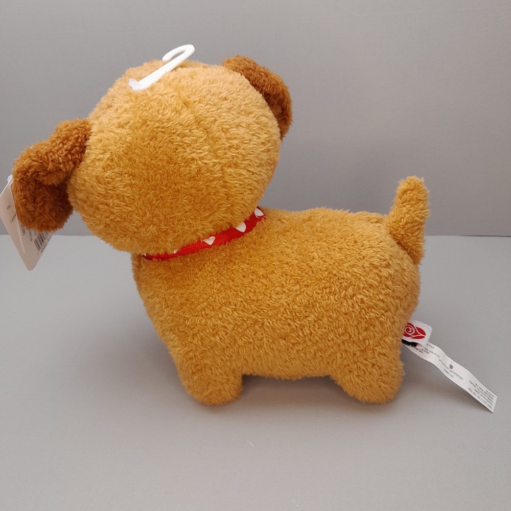 American Greetings Dog XOXO Heart Plush 8" Brown Stuffed Animal NWT Toy - Picture 6 of 8